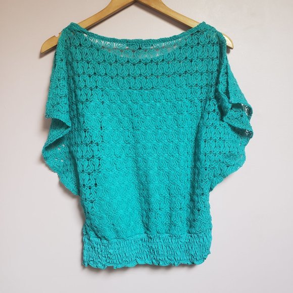 HEARTSOUL Women's Green 2 in one Top - Size M - Pre-Owned - Picture 7 of 7